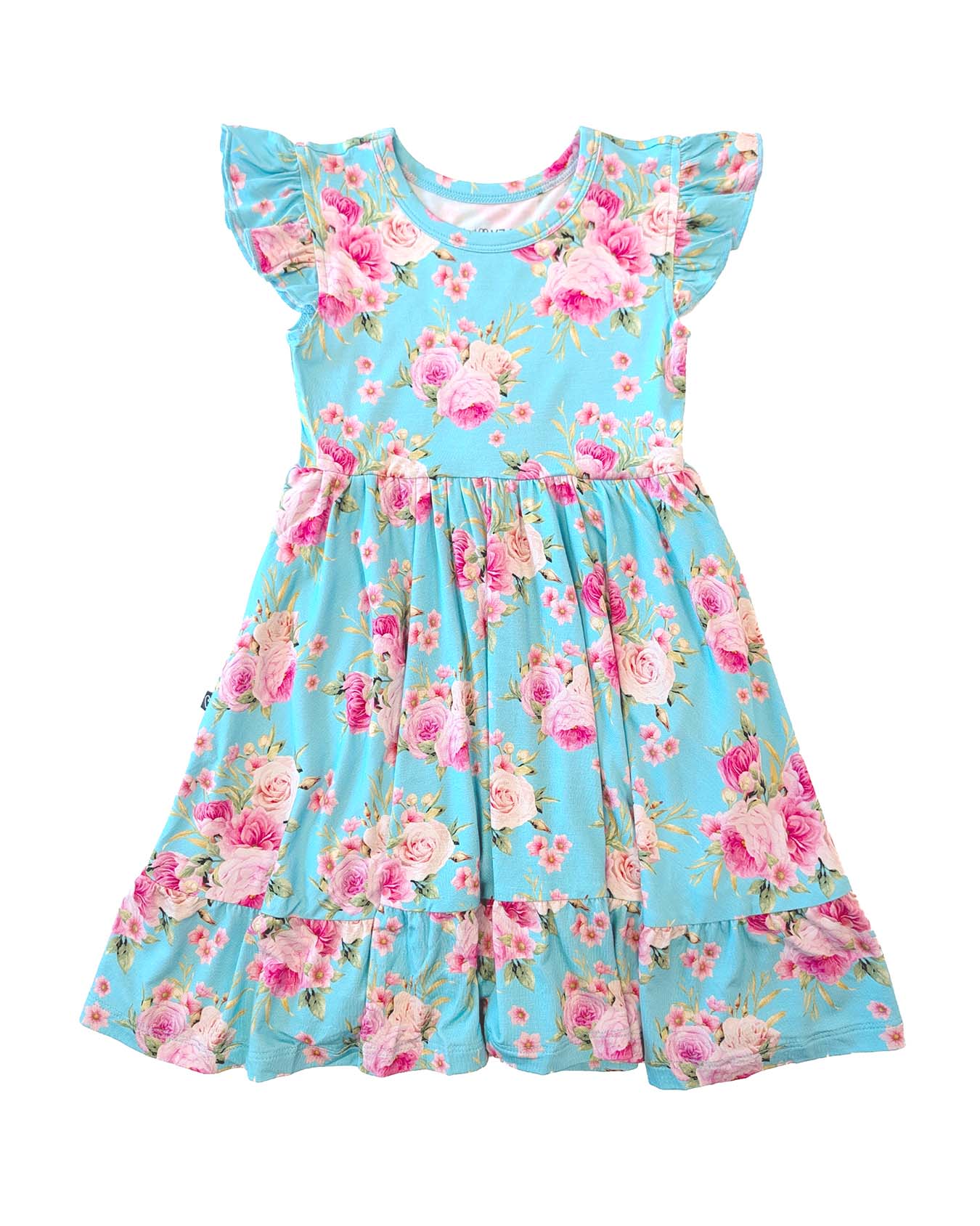 Soft Bamboo Twirl Dresses for Girls - Unique Prints | Lev Baby