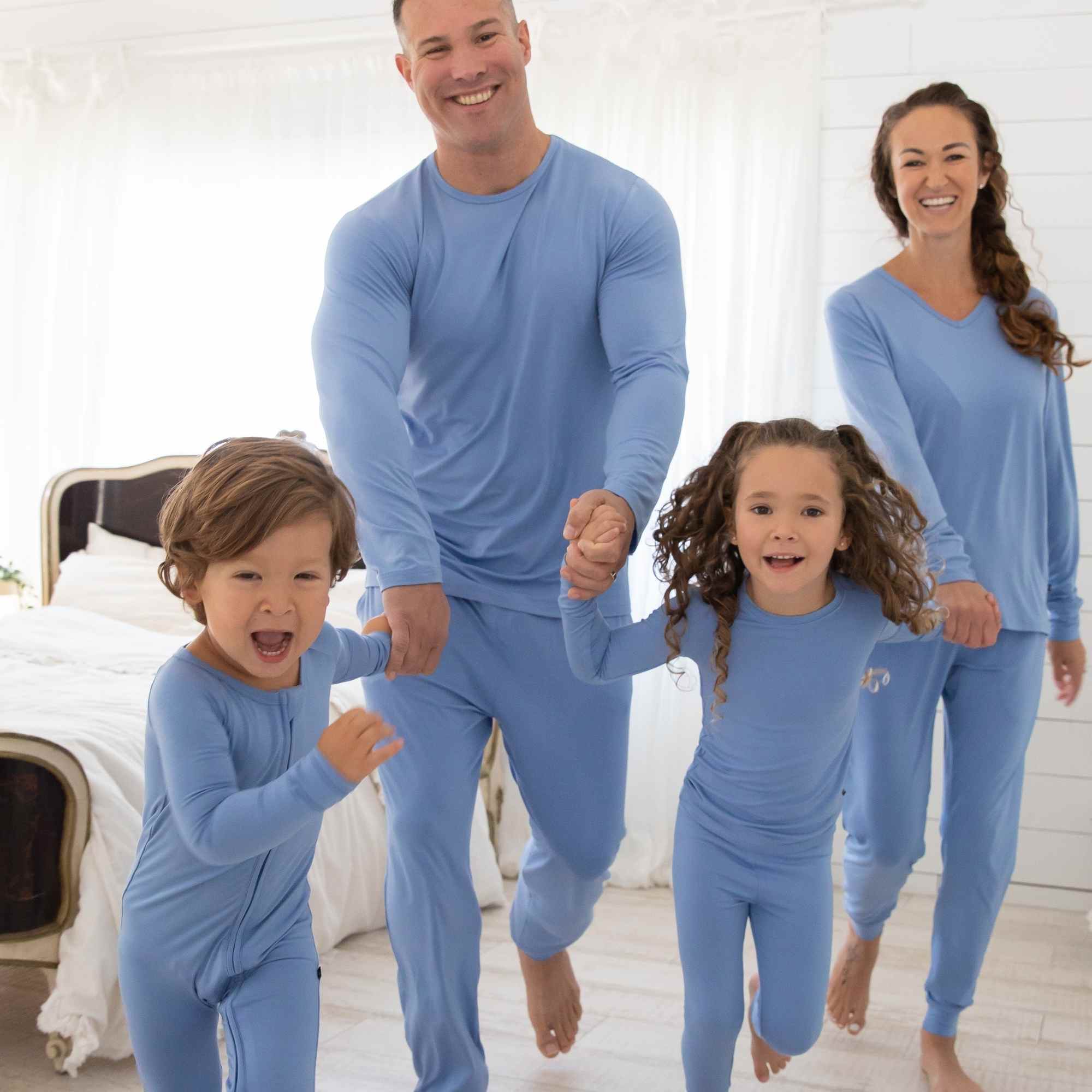 Slate Blue Pajama Set