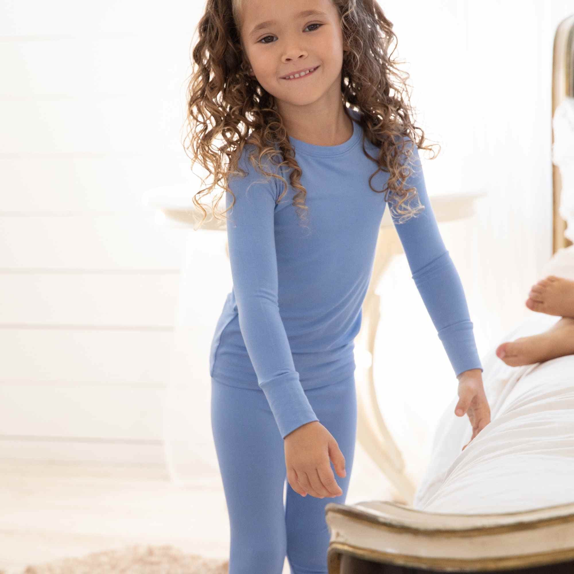 Slate Blue Pajama Set