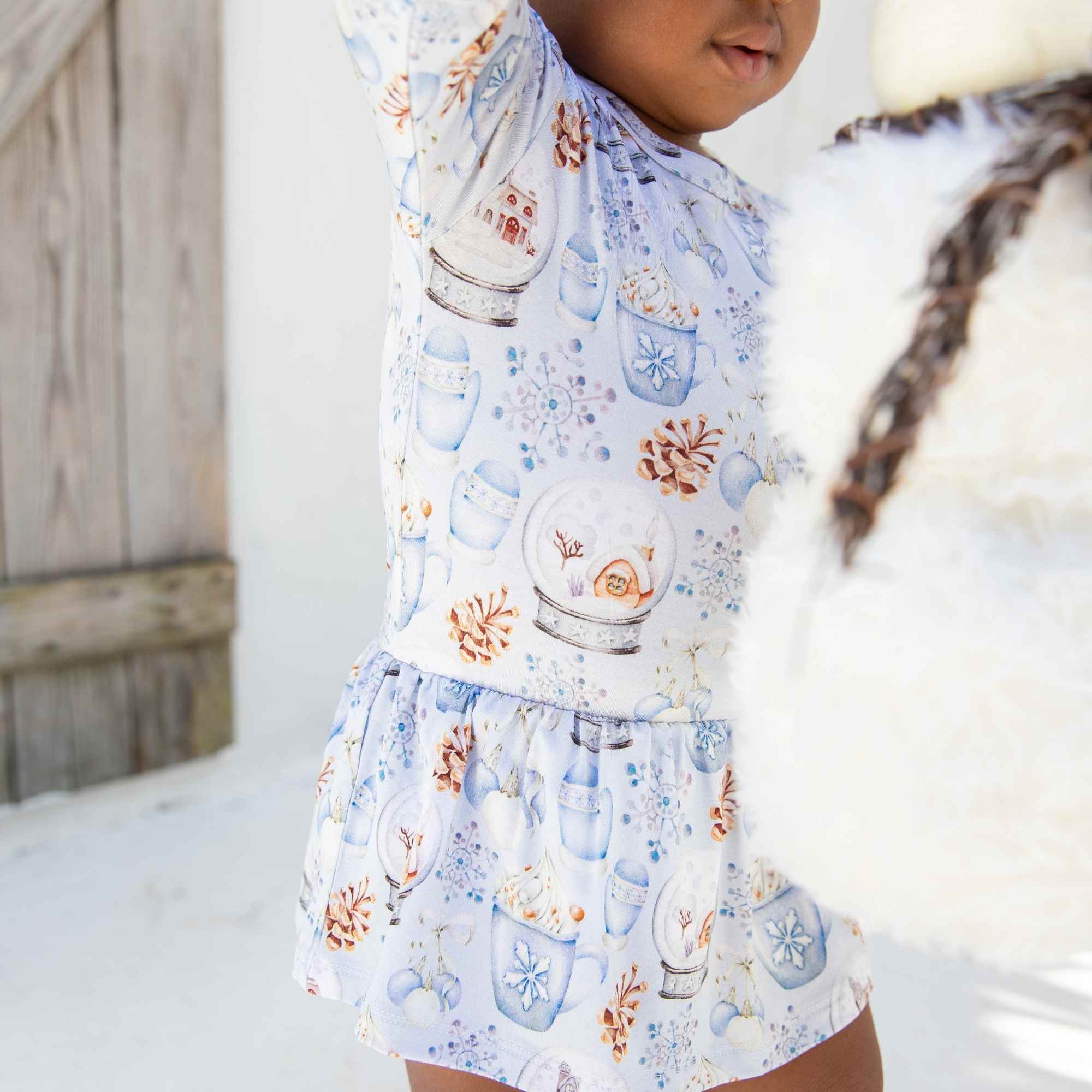 Aspen Skirted Bodysuit