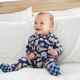 David Zippered Footie