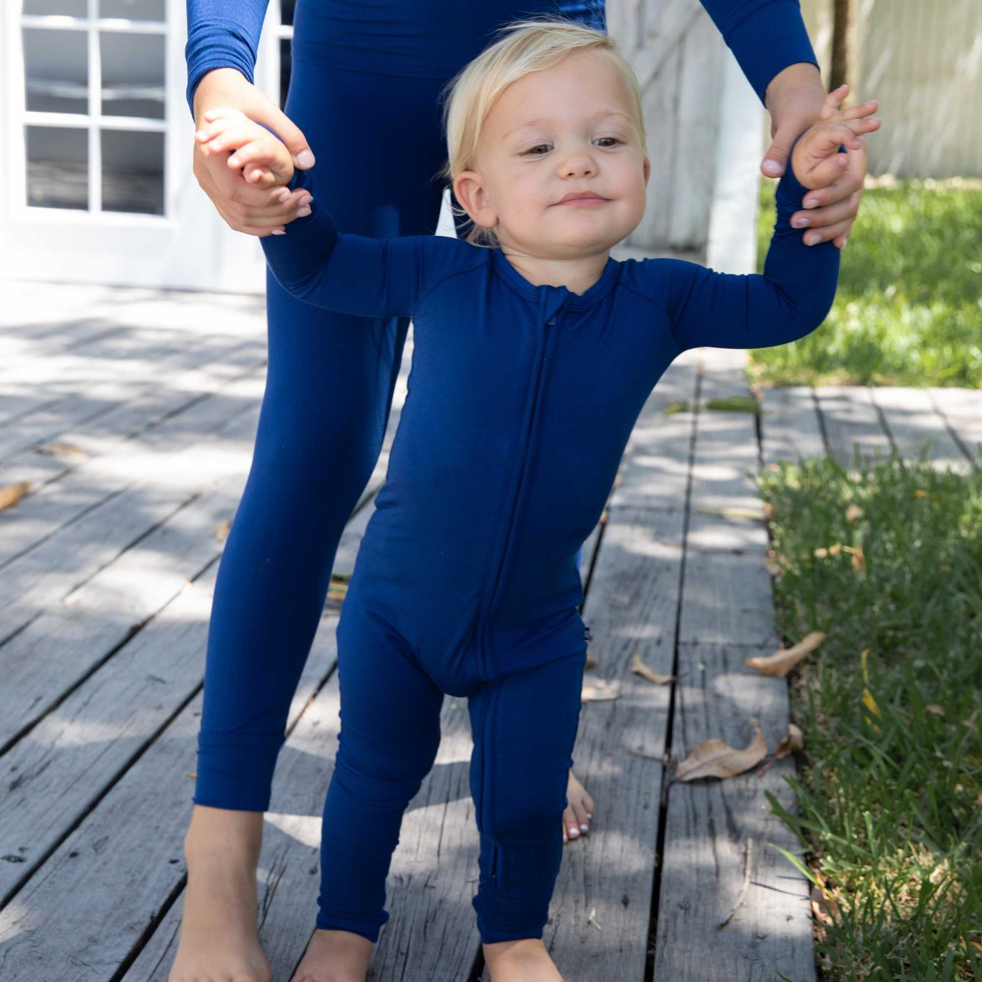 Navy 'Poppy': The Convertible Romper