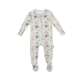 Luna Zippered Footie