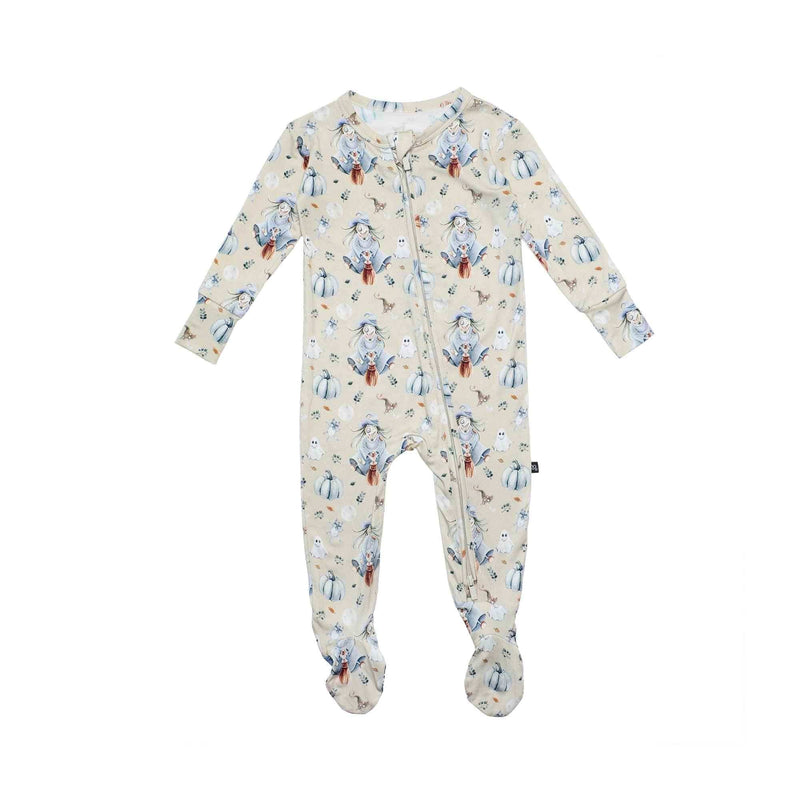 Luna Zippered Footie