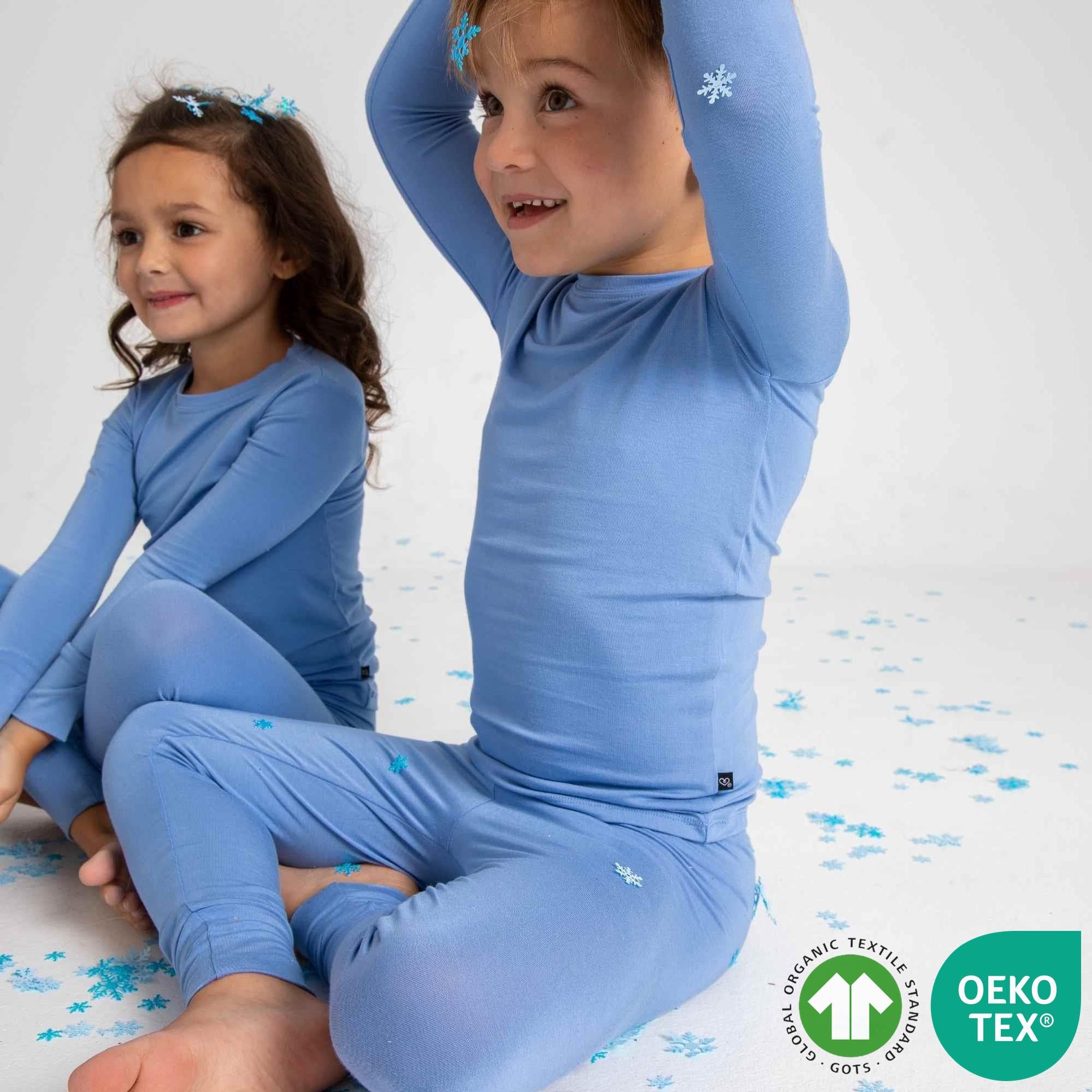 Slate Blue Pajama Set