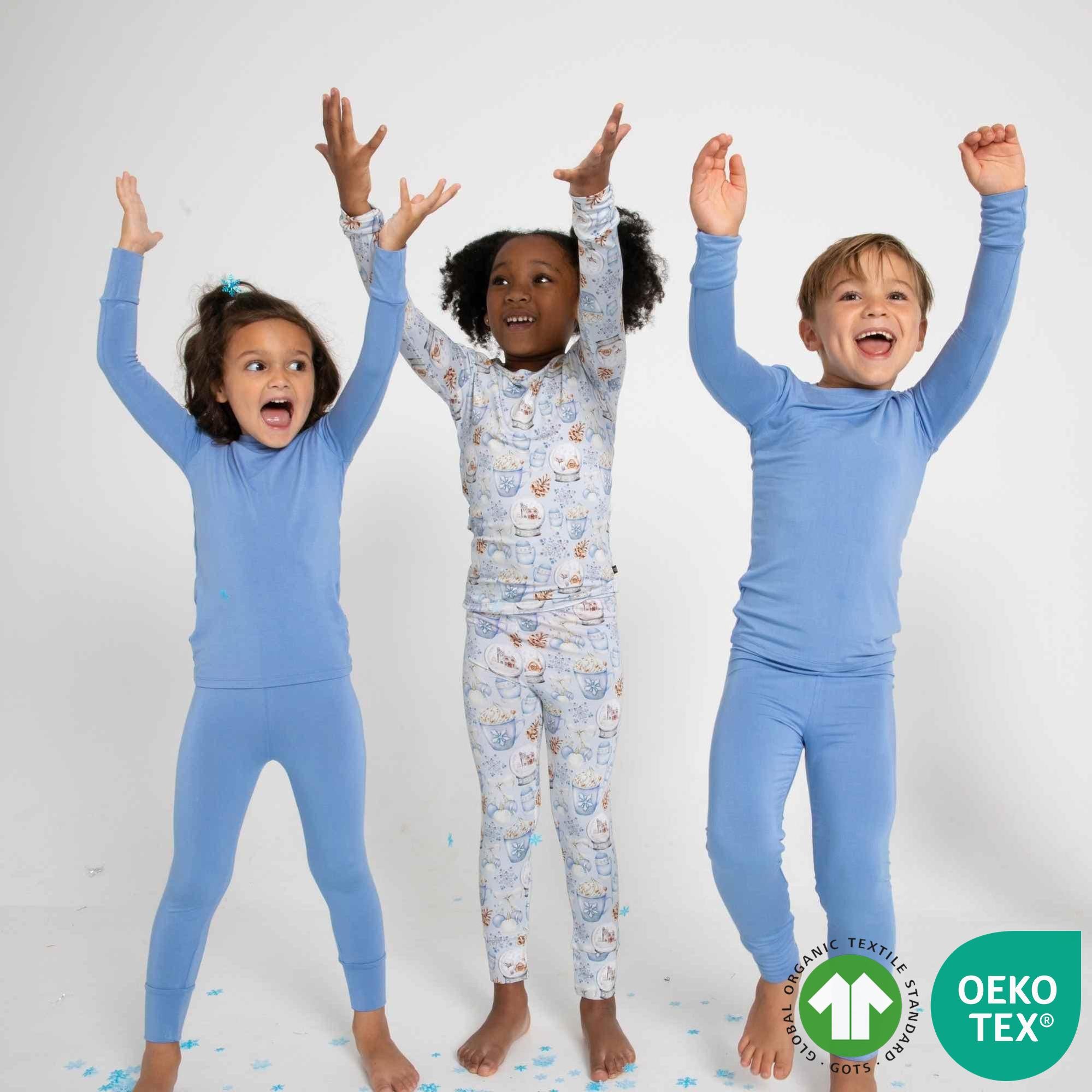 Slate Blue Pajama Set