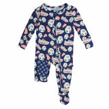 David Zippered Footie
