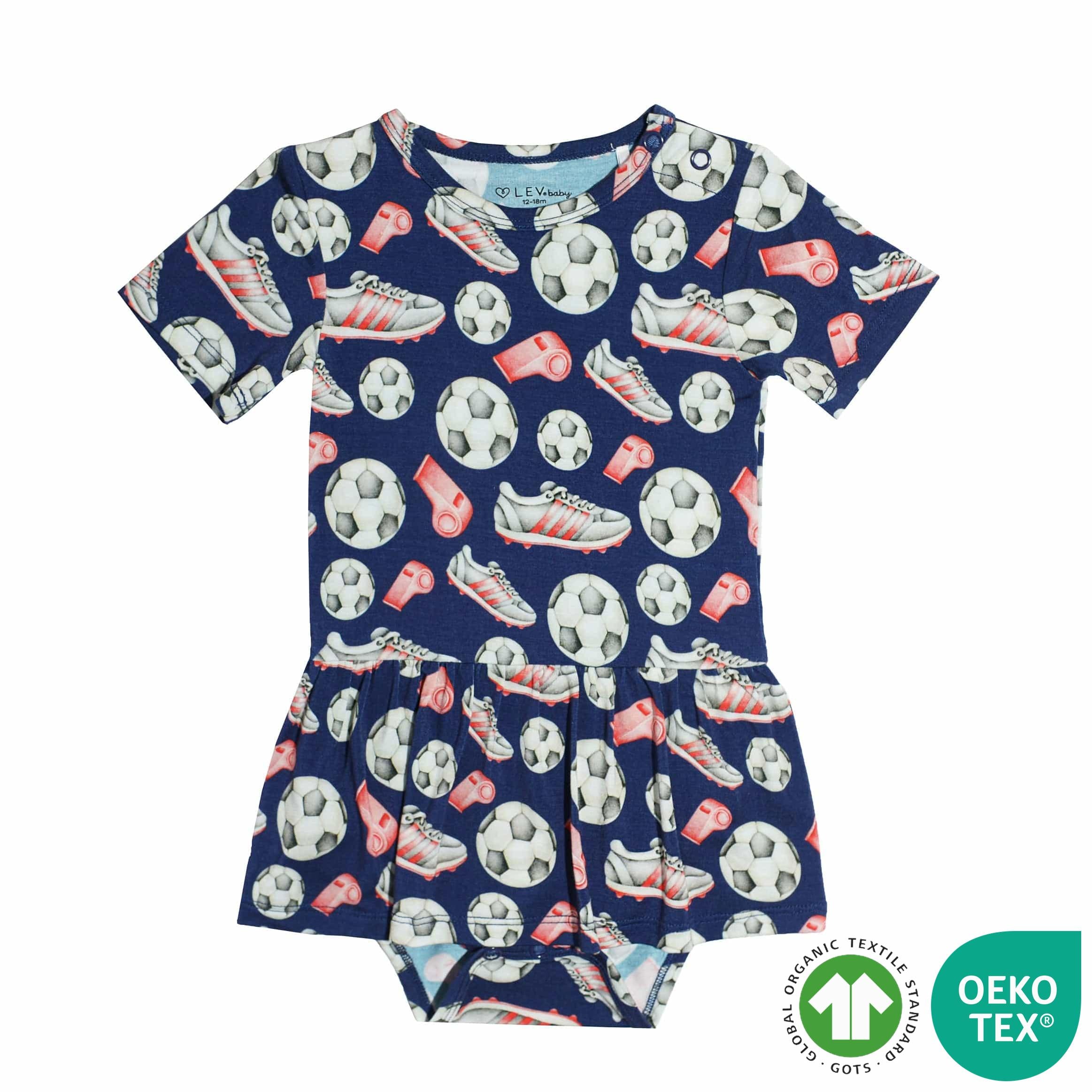 Soccer Skirted Bodysuit