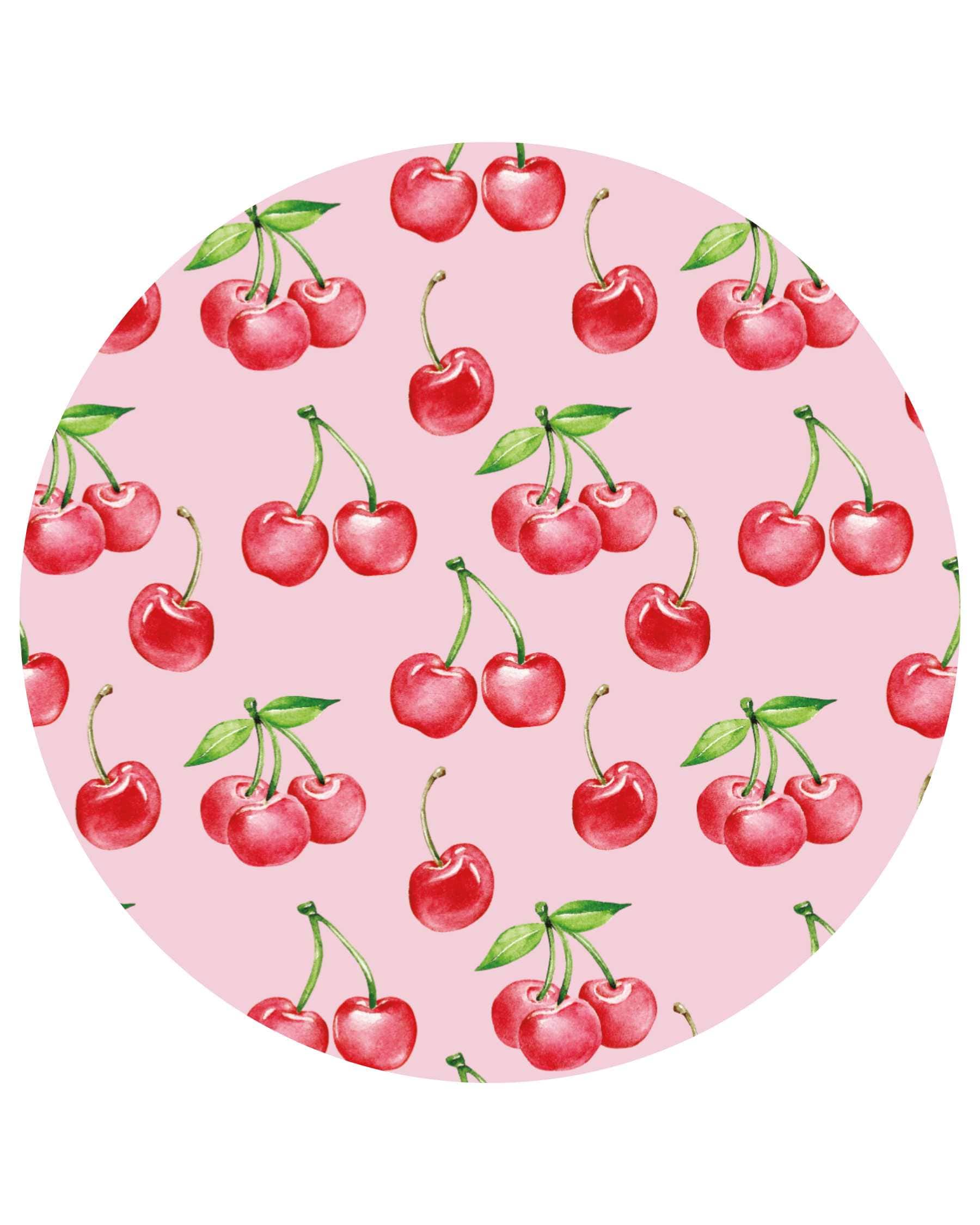 Cherry Ruffled Blanket