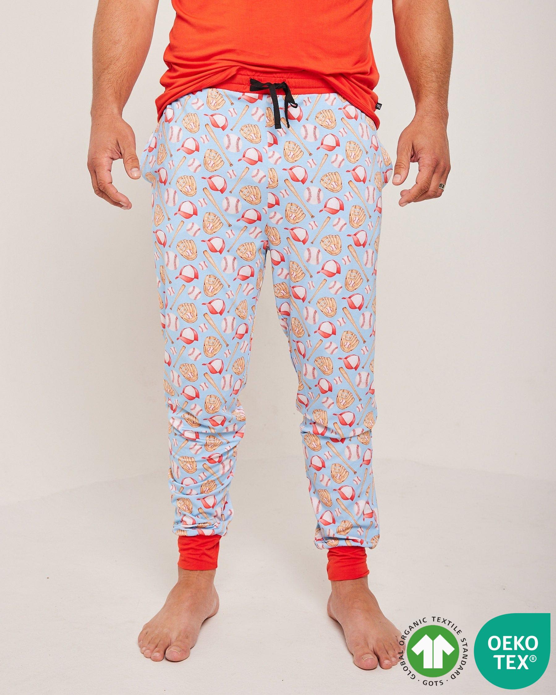 Baseball Bamboo Men's Lounge Bottom