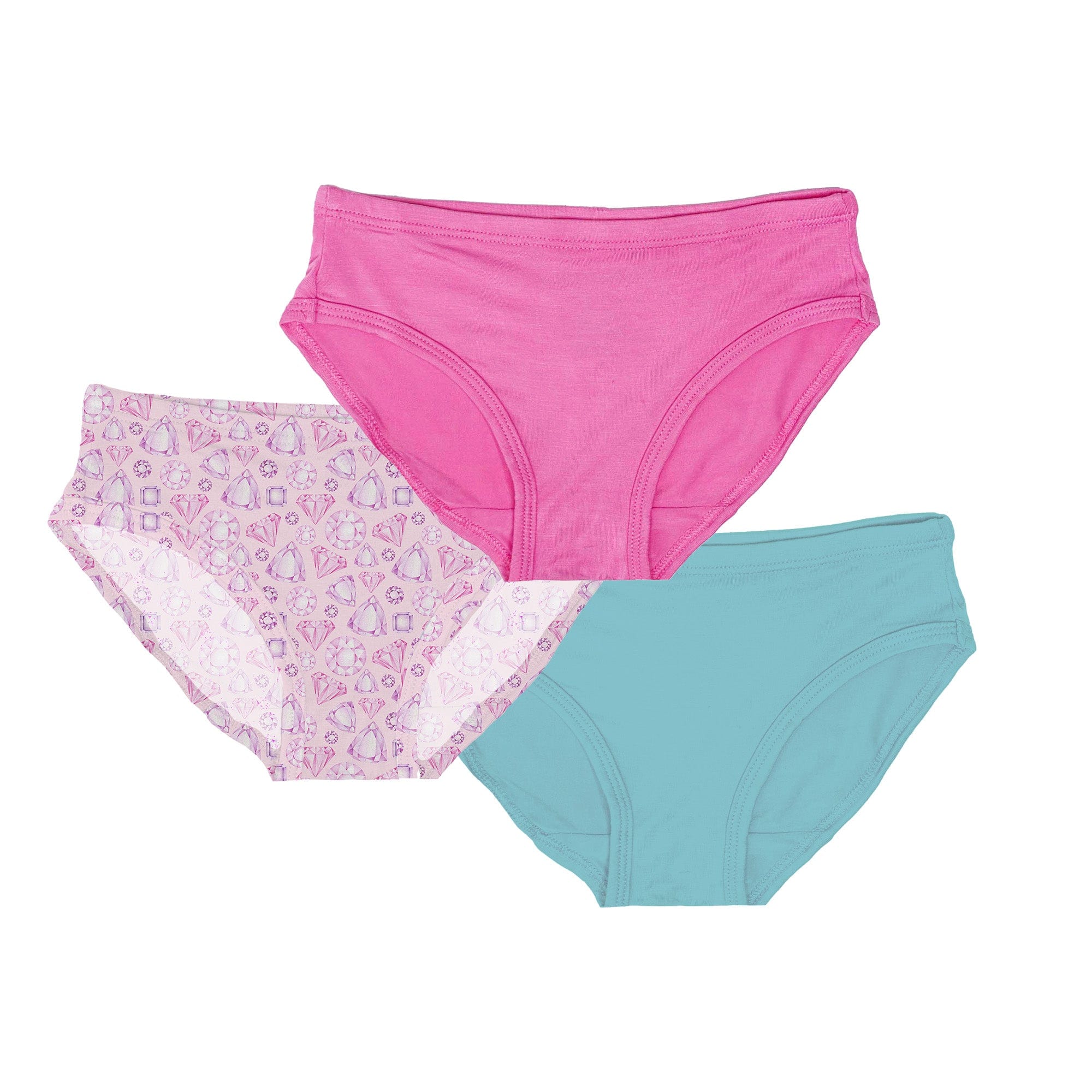Pink Gem Panty Pack: Set of 3