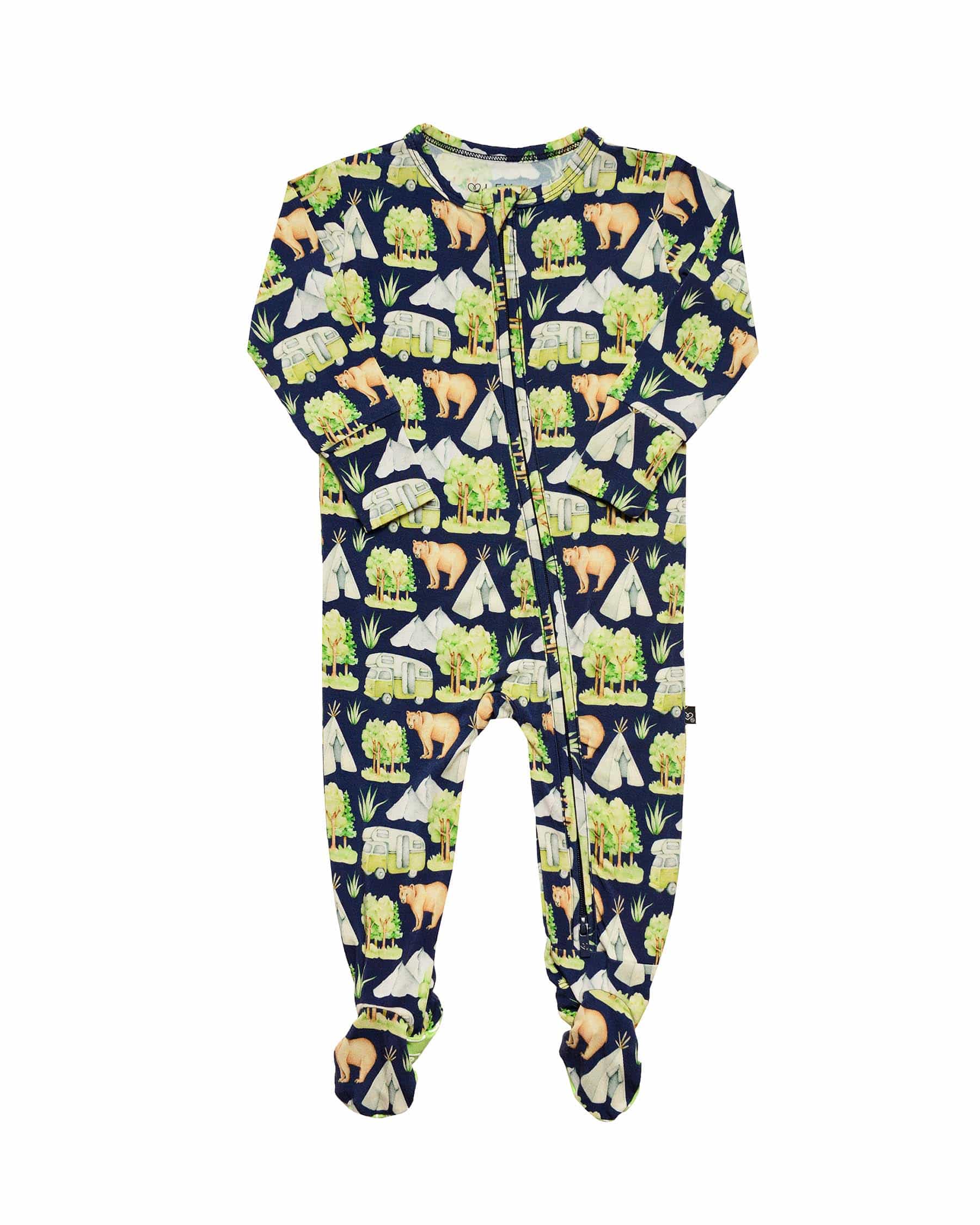 Camping Zippered Footie